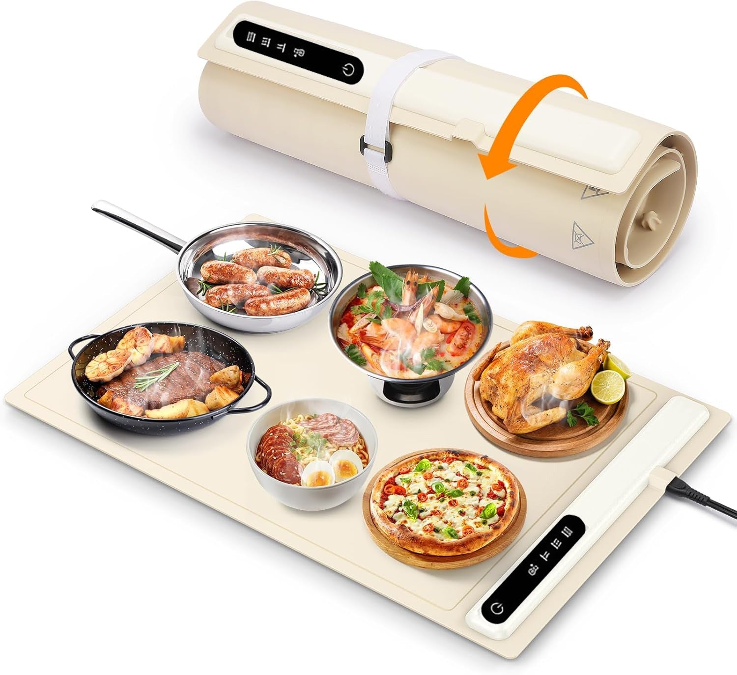 Electric Warming Tray - alternate angle