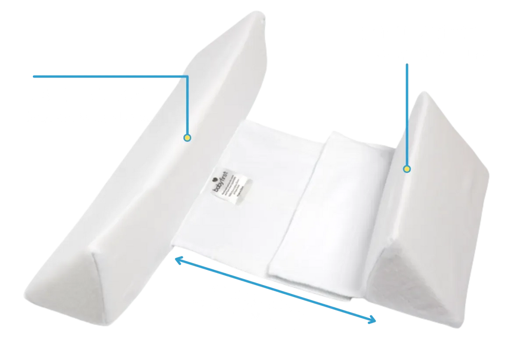 Baby Anti-Roll Wedge Pillow - detail