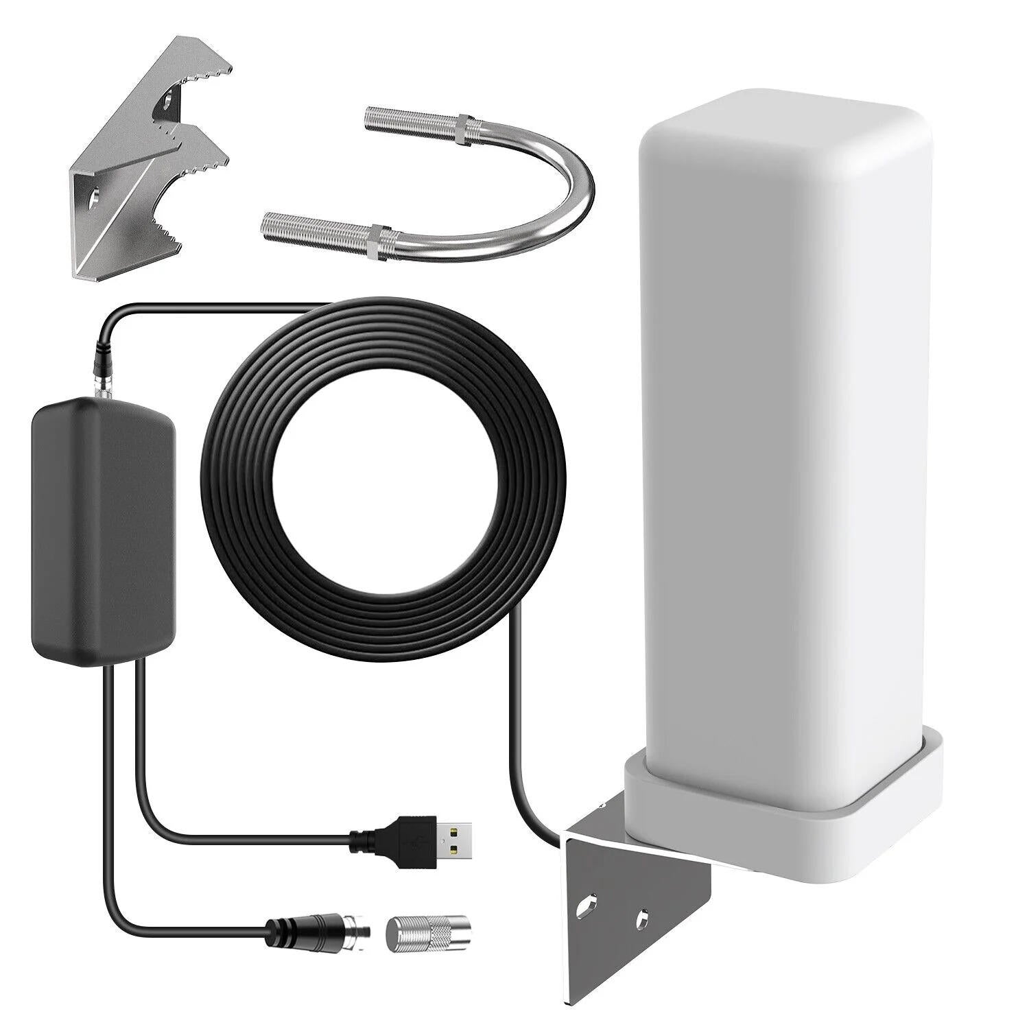 Extra Range 360 degrees Premium Antenna 2025 Hdtv Outdoor Antenna