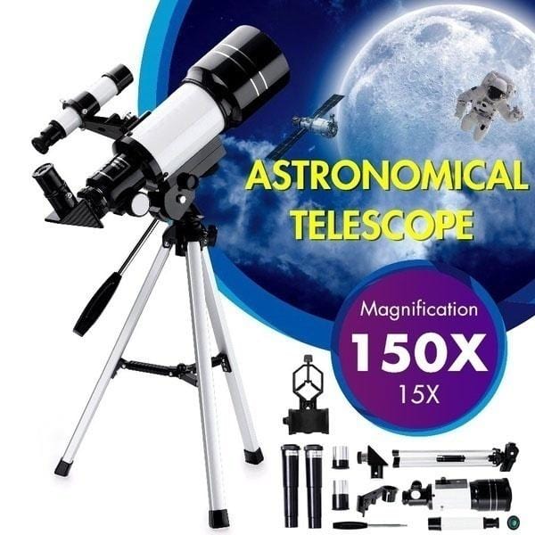Astronomical Telescope - in use