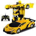2-in-1 Transforming Remote Control Car and Robot