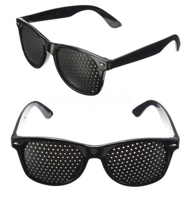 Anti-Fatigue Pinhole Glasses - alternate angle