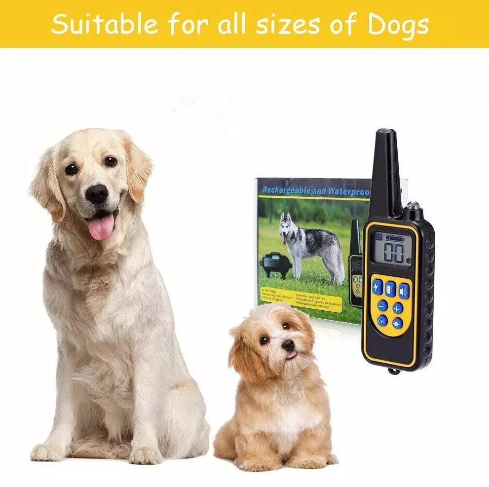 2600ft Electronic Dog Training Collar Waterproof Pet Remote Control - alternate angle