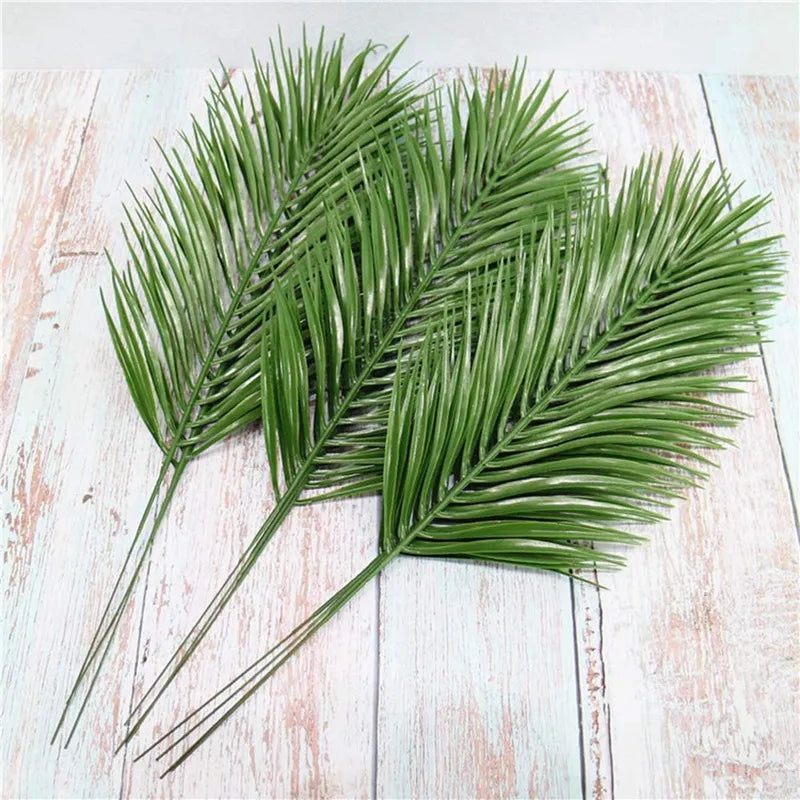 12 Artificial Palm Leaves - alternate angle