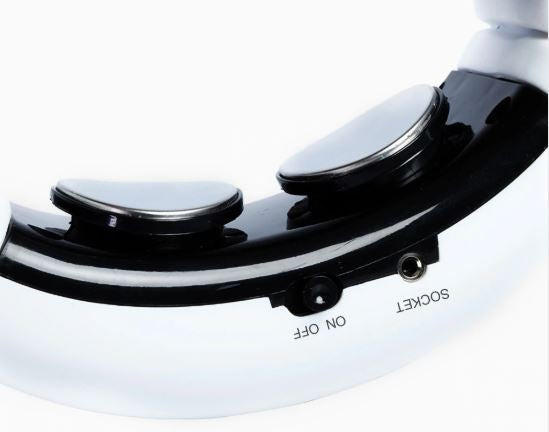 Electric Neck Massager - in use