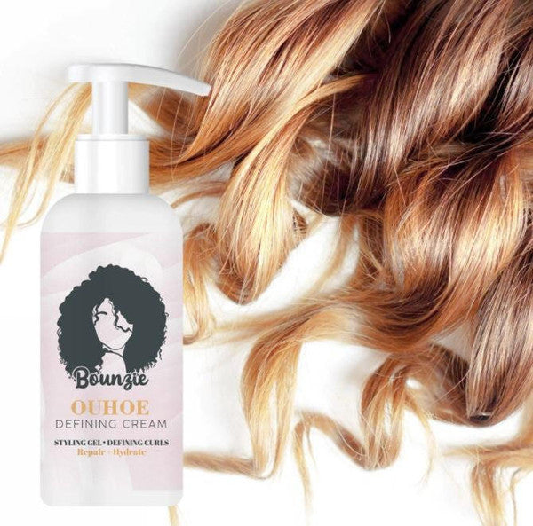Curling Cream - in use