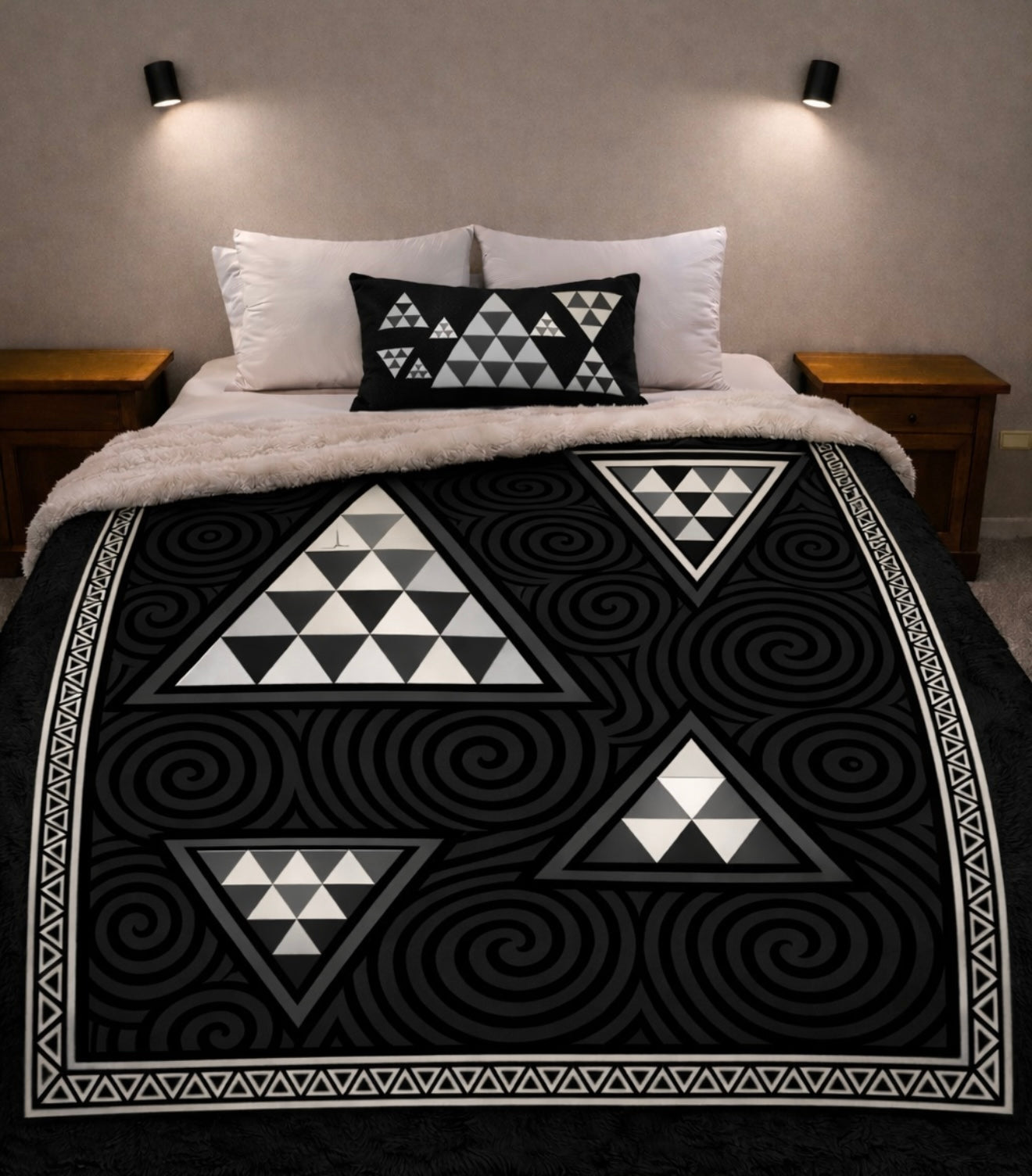 Adult Faux Fur Blanket and 2 pillowcases Winter Preorder