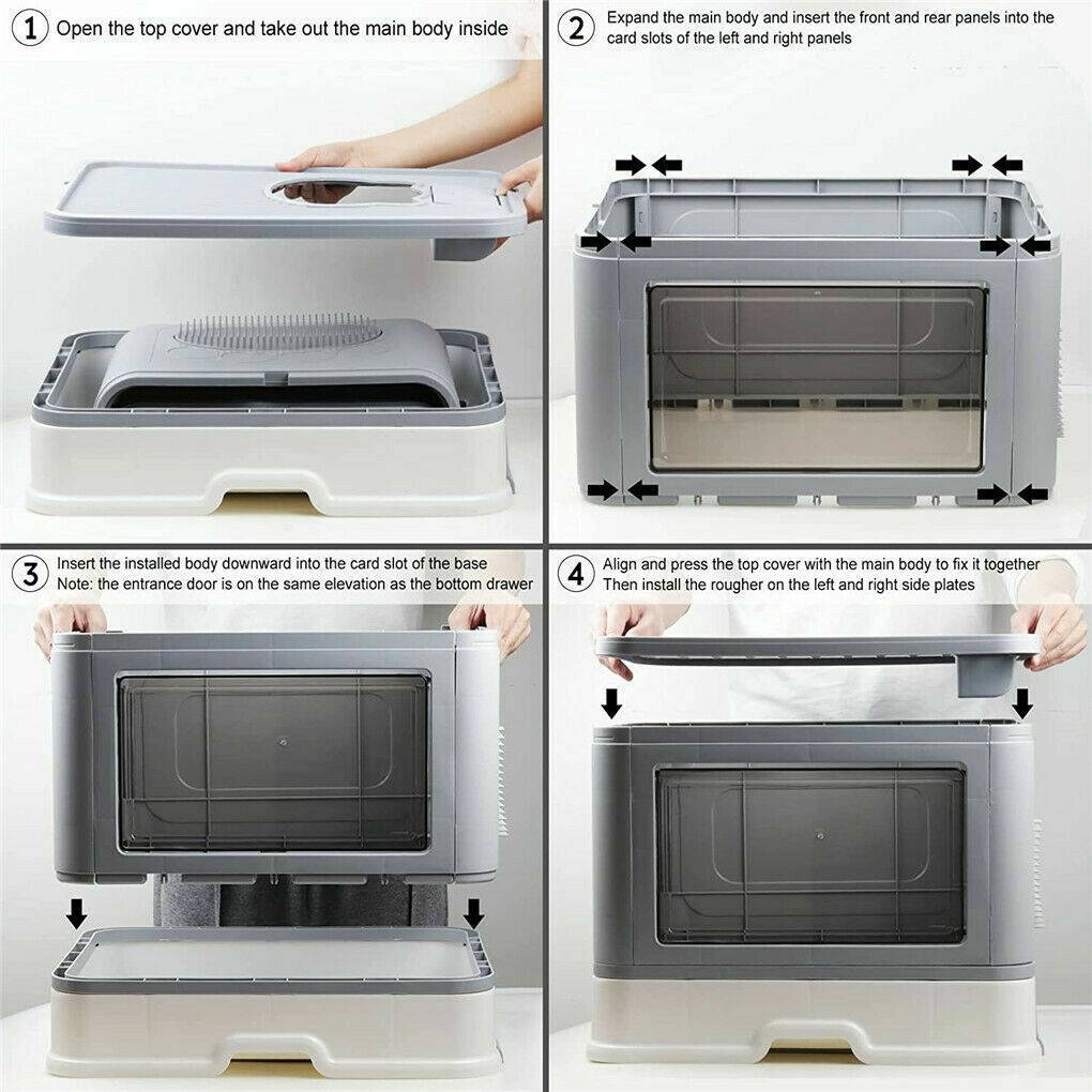 Cat Litter Box - alternate angle