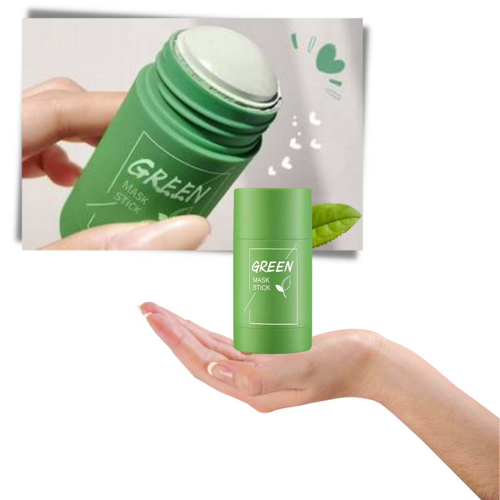 Cleansing and anti-blackhead green tea mask - detail