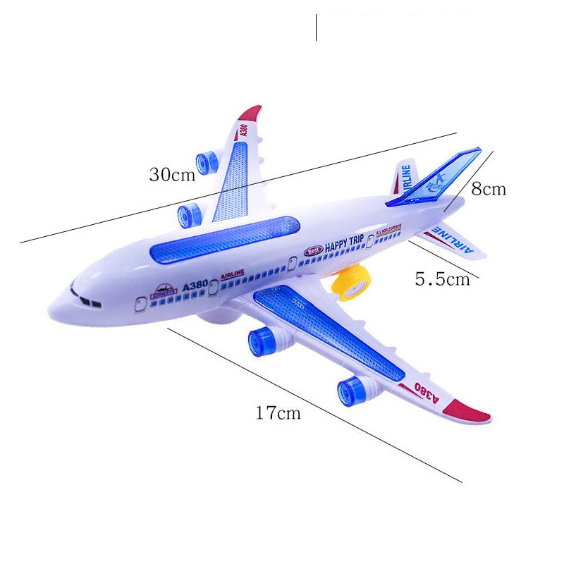Electric Airplane Toy With Music And Light Effects - detail