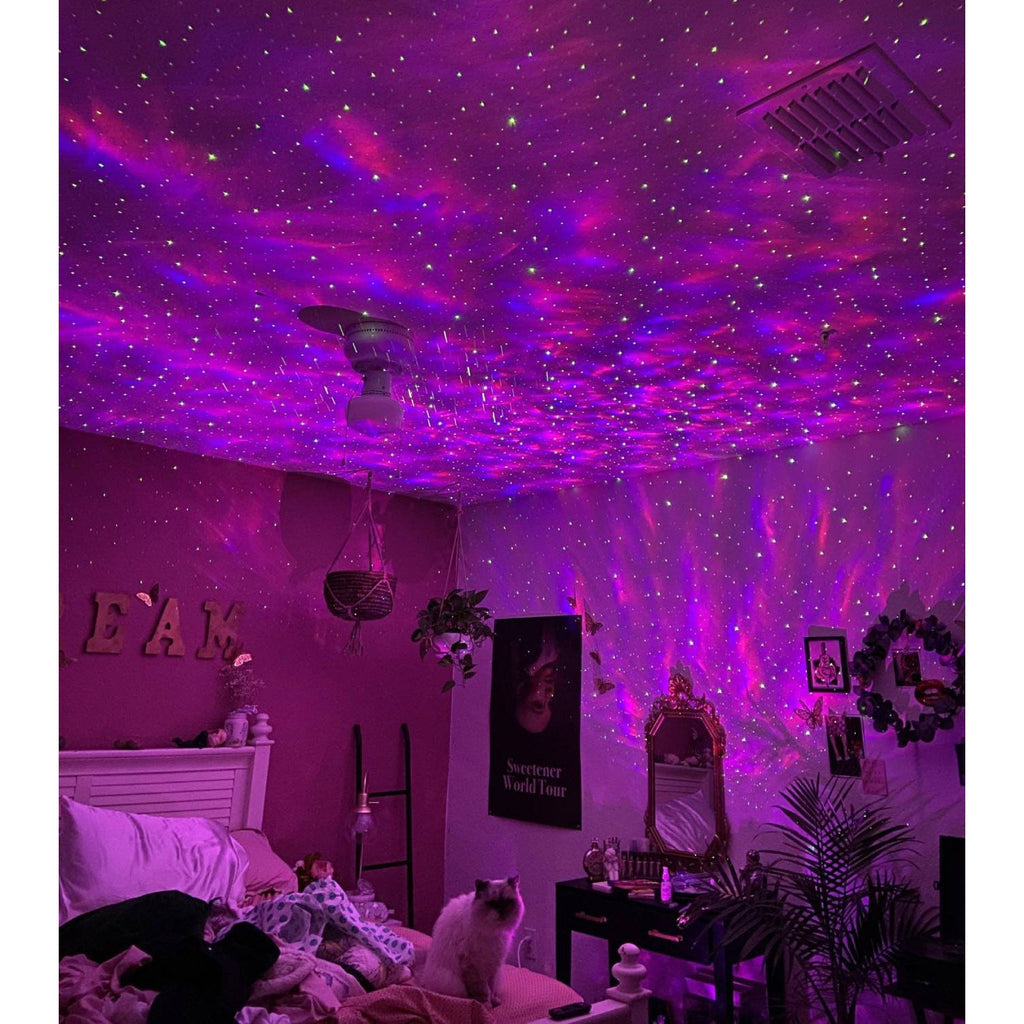 Starry Night Projector - in use