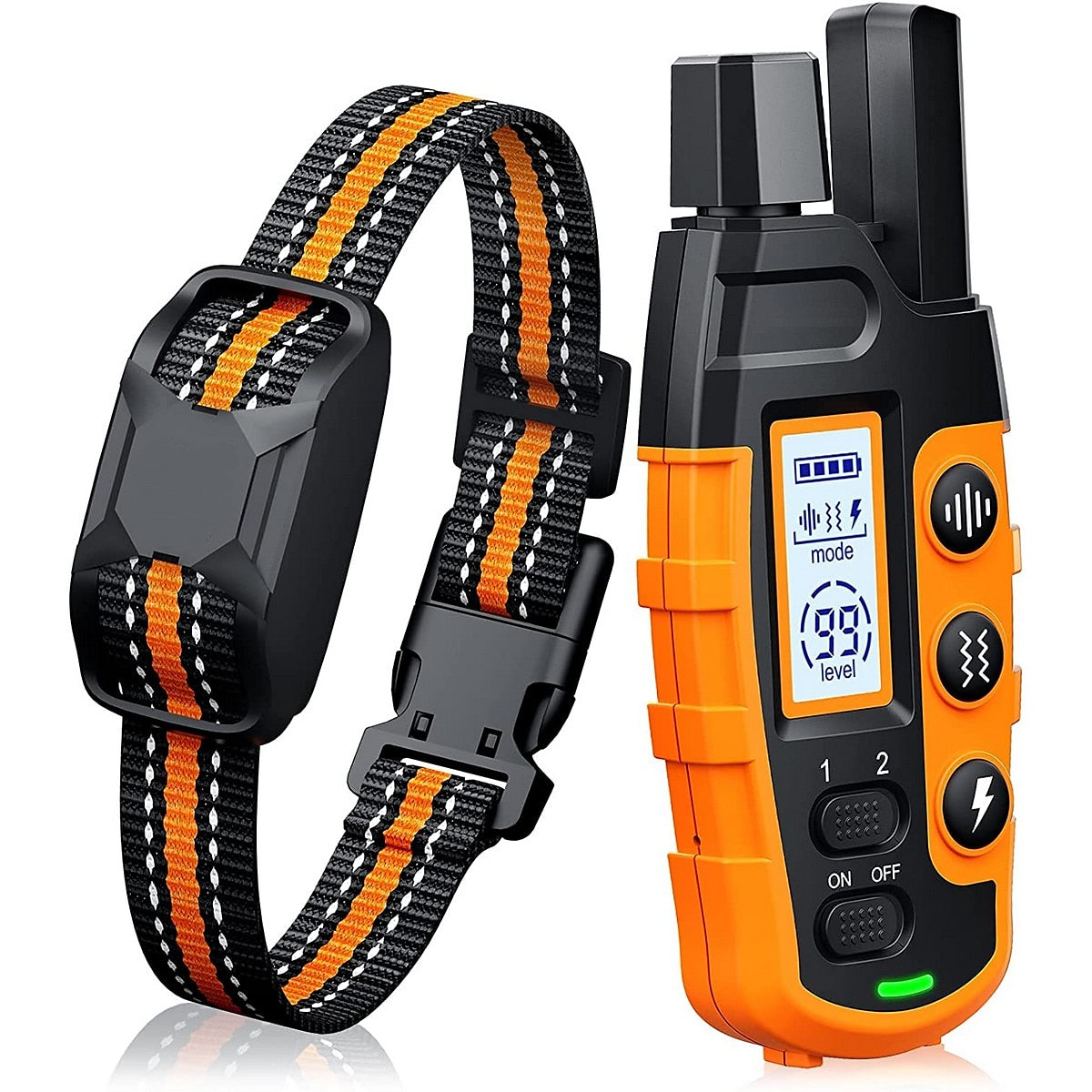 High-quality 1000 m remote training collar for dogs - detail