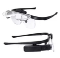 USB Rechargeable Head Magnifier with LED Light
