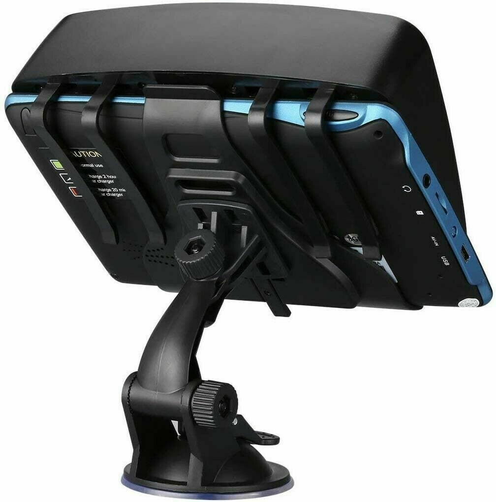 7-Inch GPS Navigation System for Car and Truck with Lifetime Map Updates - in use