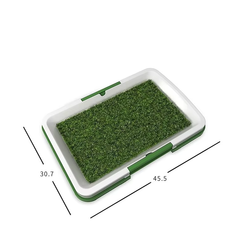 Dog Toilet With Artificial Turf - detail