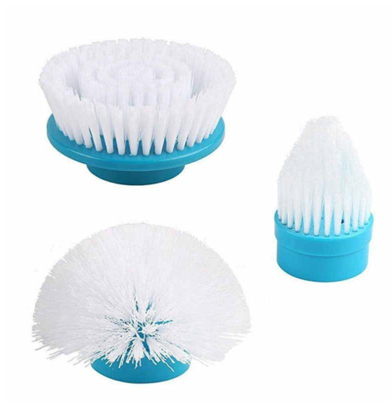 Cordless Electric Spin Scrubber with Extendable Handle Bathroom Cleaning Brush - alternate angle