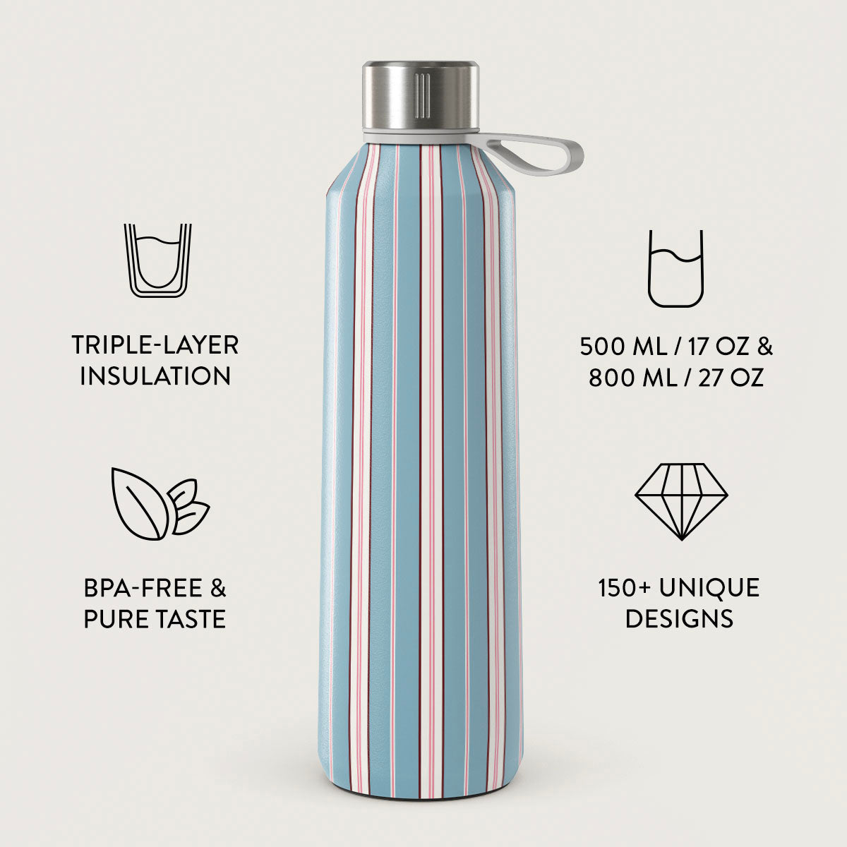 Afternoon Nap - Water Bottle - detail