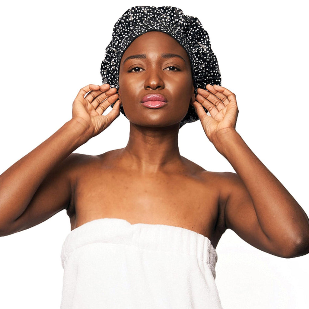 Tiara Shower Cap -The Sustainable Shower Cap - detail