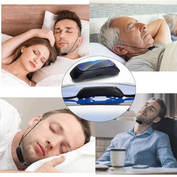 Effective anti-snoring device - in use