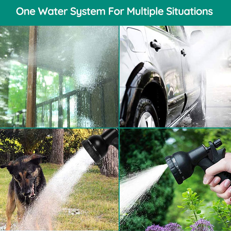 Expandable Garden Water Hose - Non-Kink Retractable Hose - detail