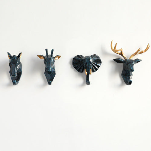 Animal Head Wall Hook - alternate angle