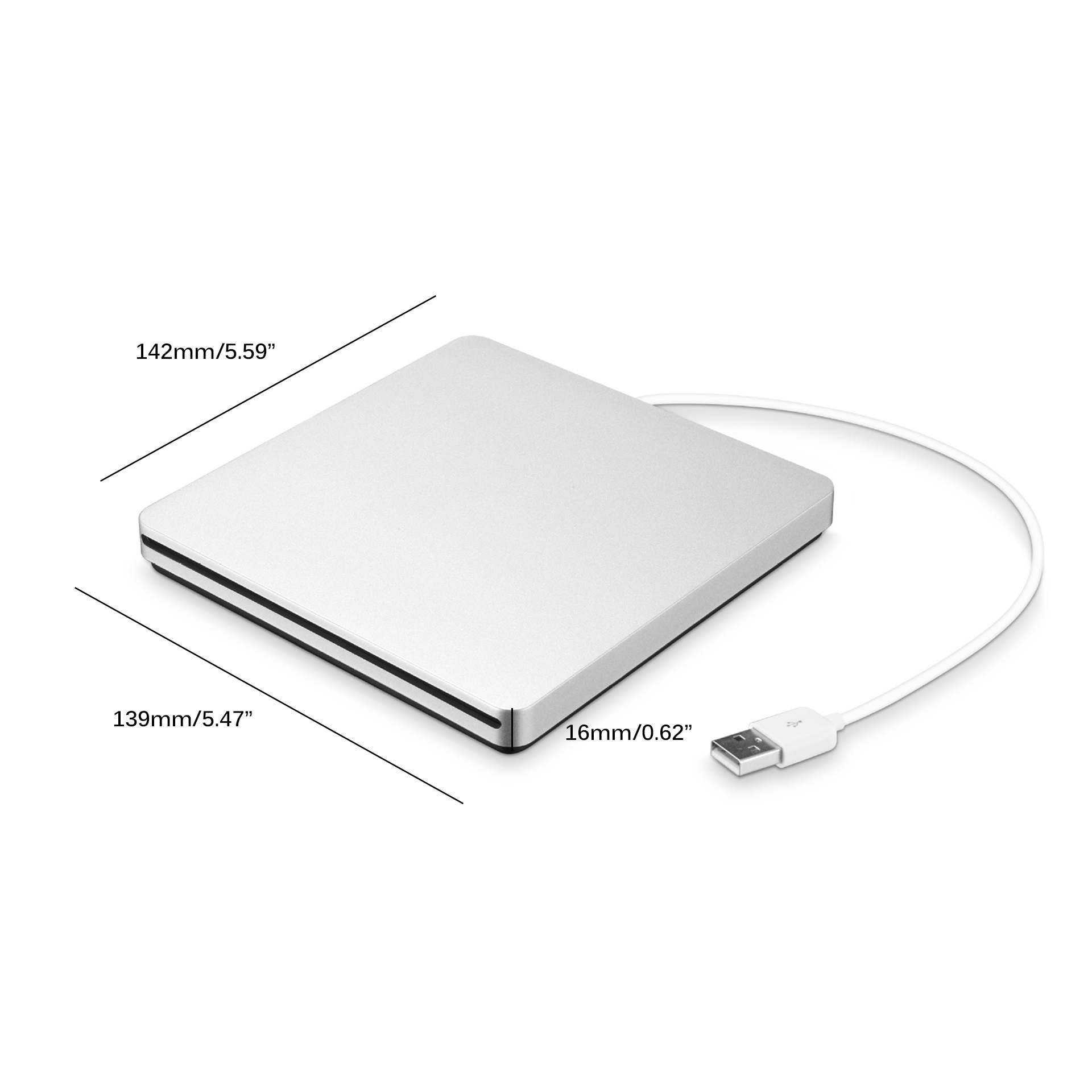 External DVD Burner For Optical Drive Laptop - detail