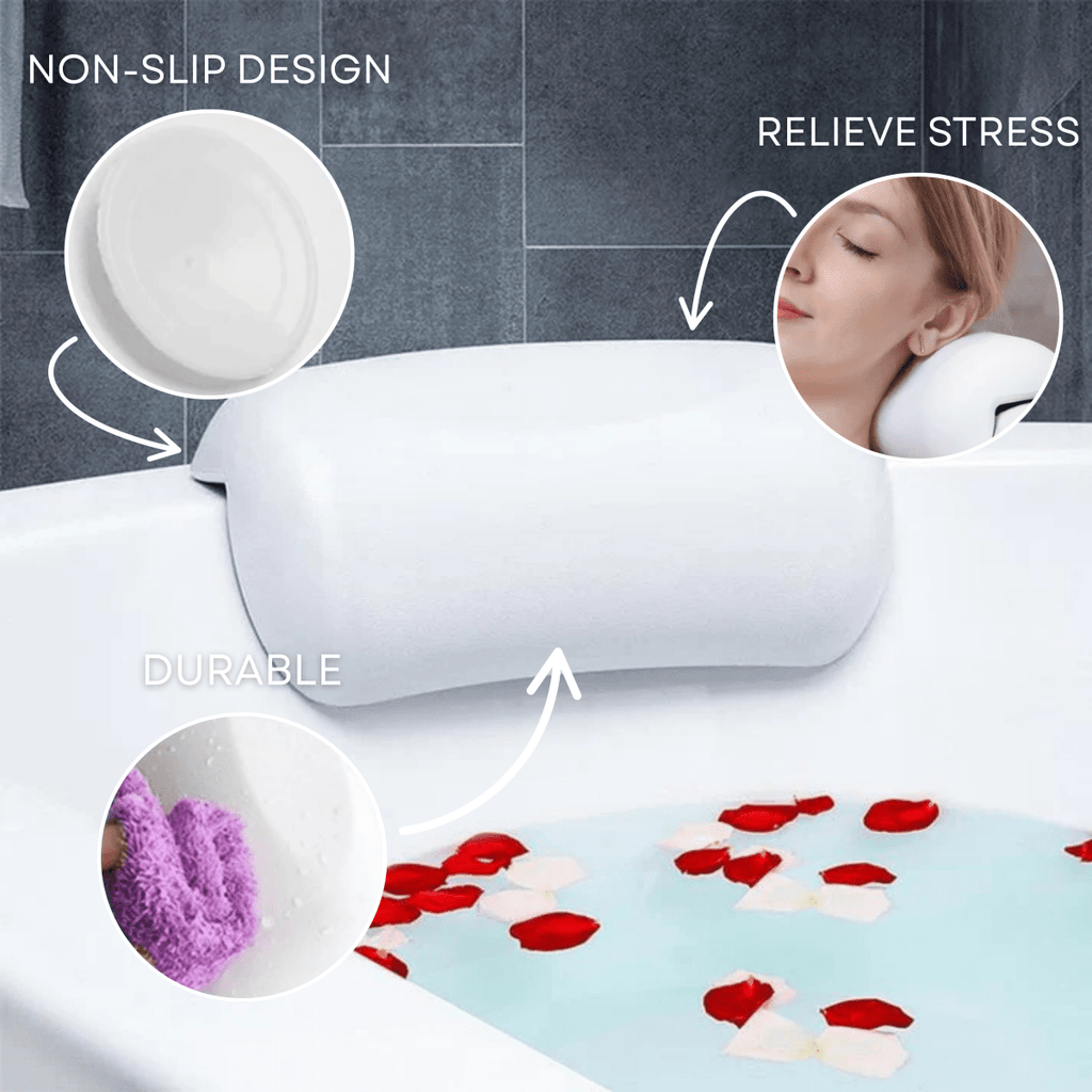 Ergonomic neck and head support for relaxing at home as if you were at a spa - detail