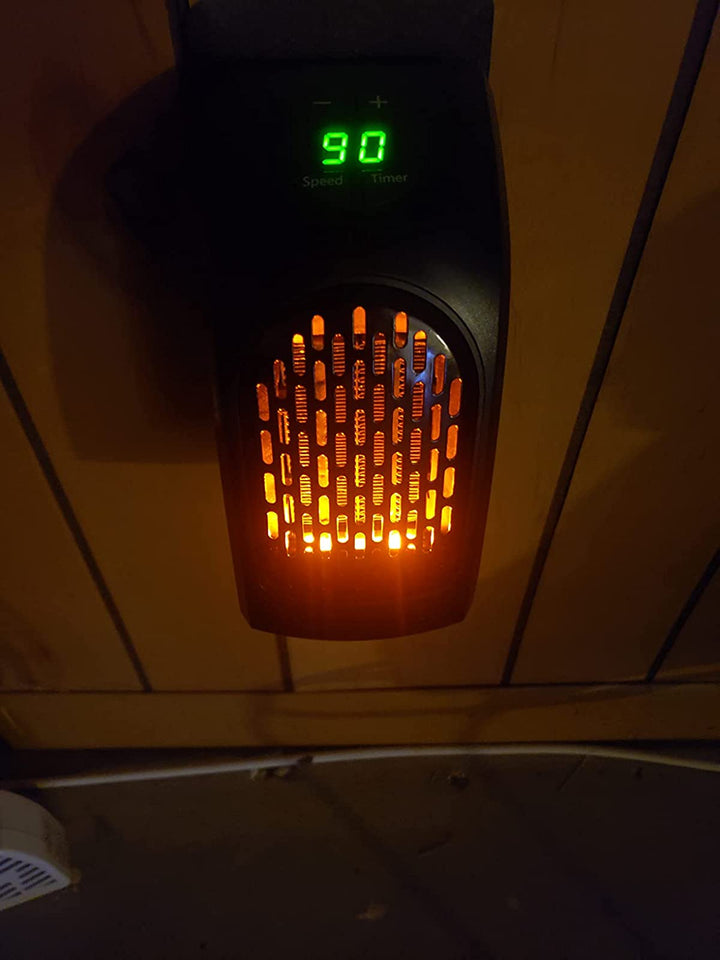 2.0 Portable Electric Heater - in use
