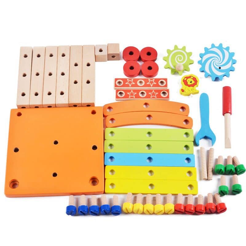 Educational Montessori Wooden Toys For Preschool Children - detail