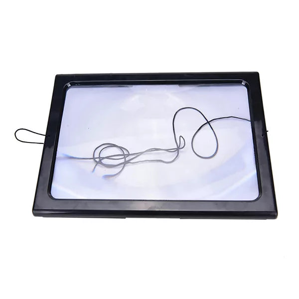3x Magnifying Glass For Reading With LED Light - alternate angle