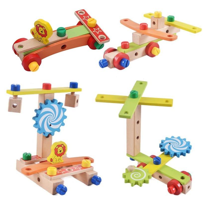 Educational Montessori Wooden Toys For Preschool Children - detail