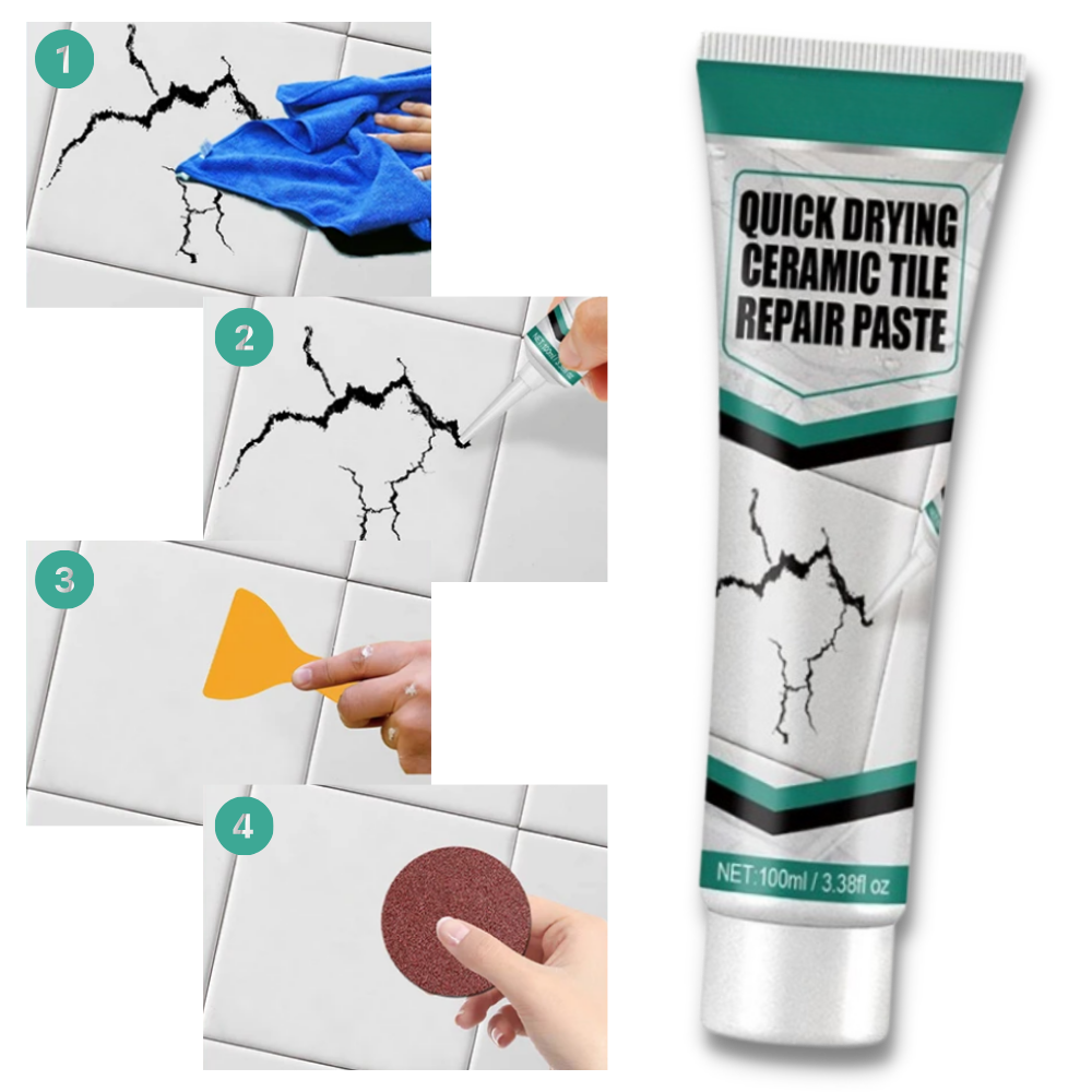Ceramic Repair Paste Kit - detail