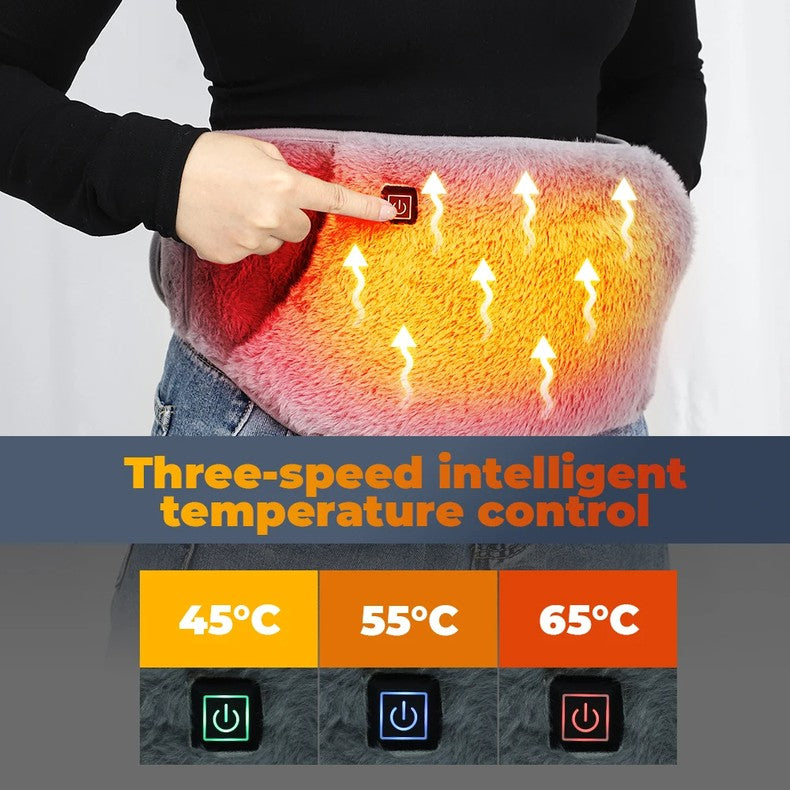Electric Heating Belt - in use
