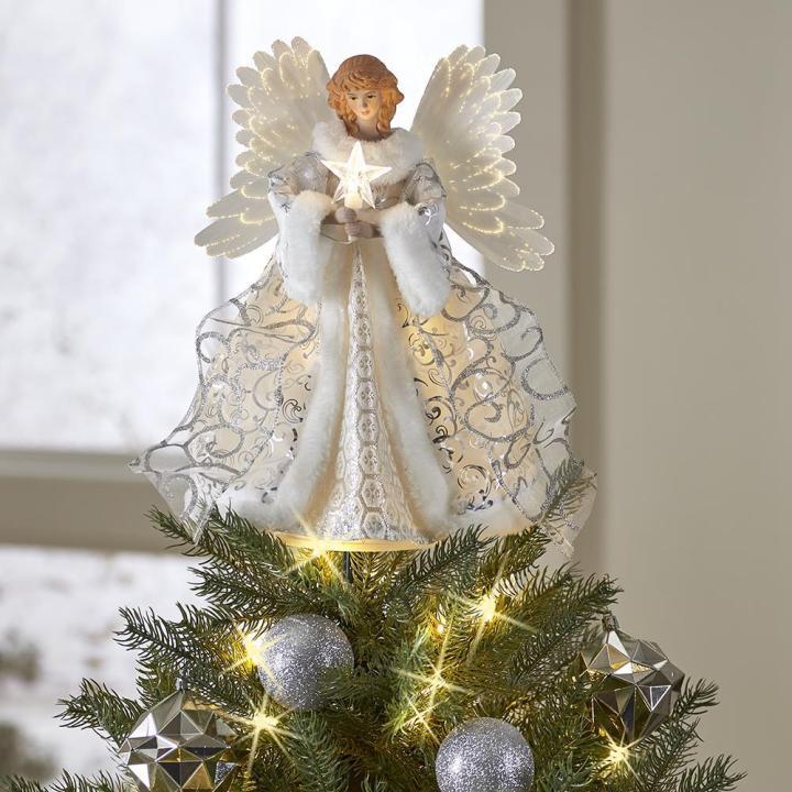 Animated tree topper - heavenly angel
