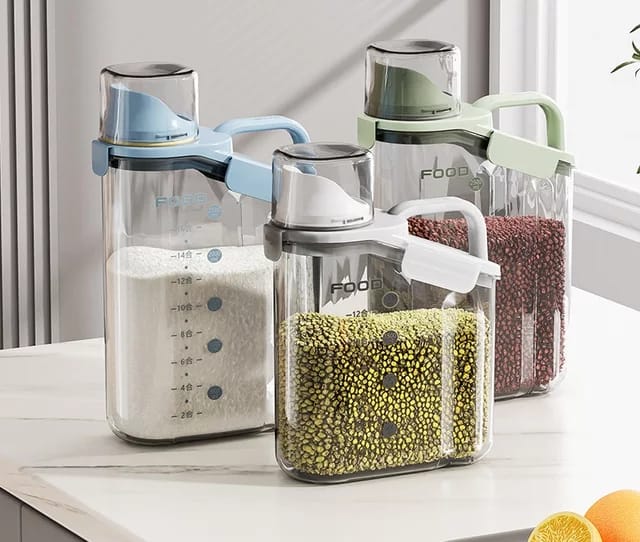 Cereal Storage Containers - alternate angle
