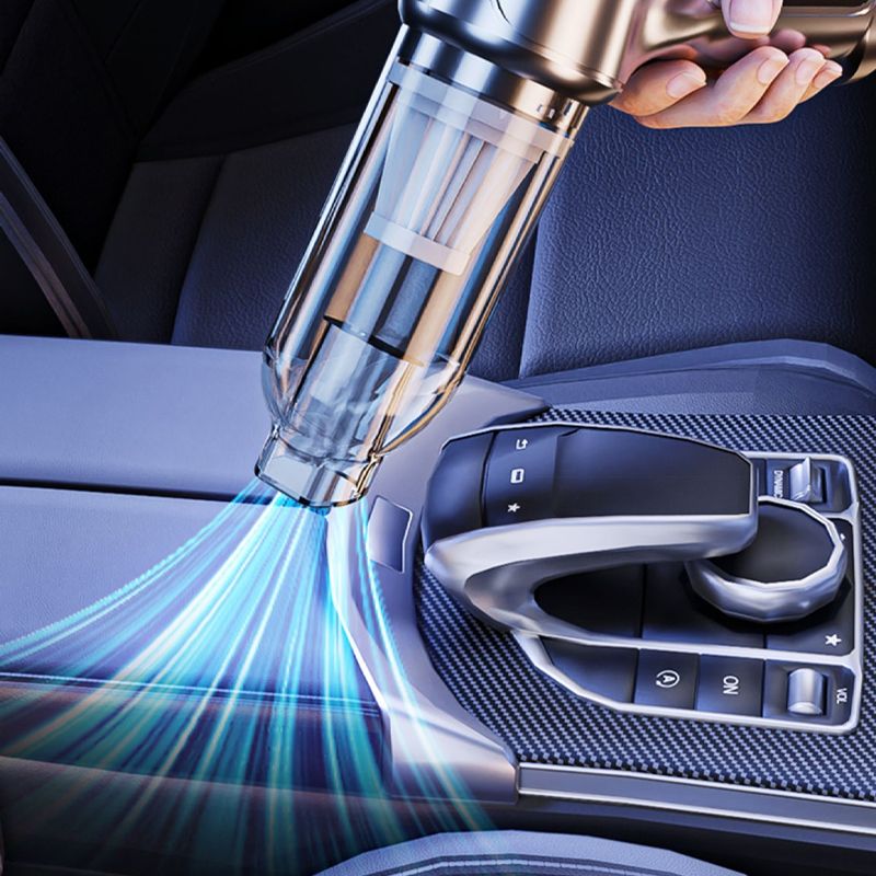 Car Vacuum Cleaner Super-Strong Cordless Vacuum Cleaner - alternate angle
