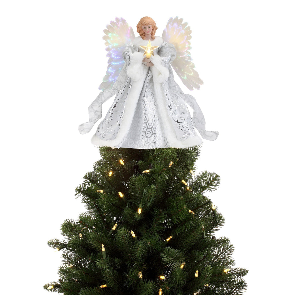 Animated tree topper - heavenly angel - detail