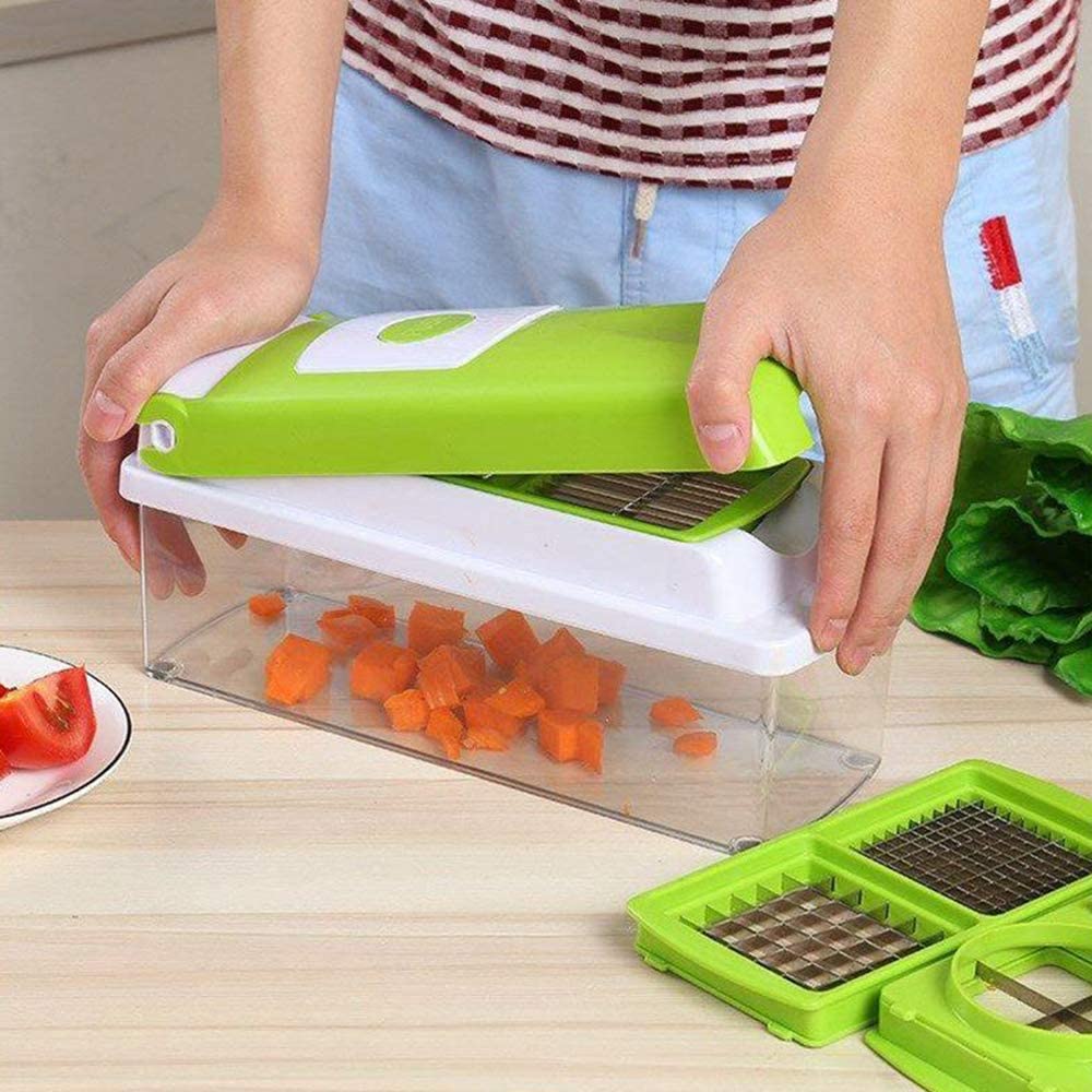 12-in-1 Multifunctional Vegetable Cutter - Quickly and Safely Cut Vegetables - detail