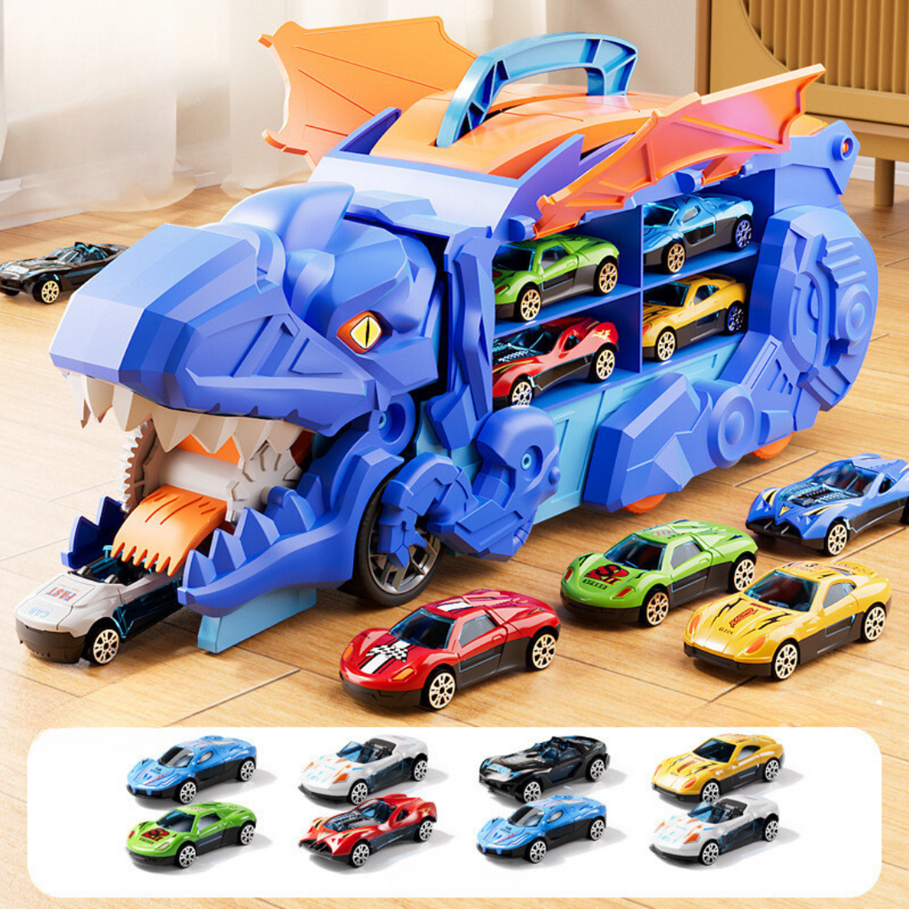 Dinosaur Toy Truck for Kids - detail