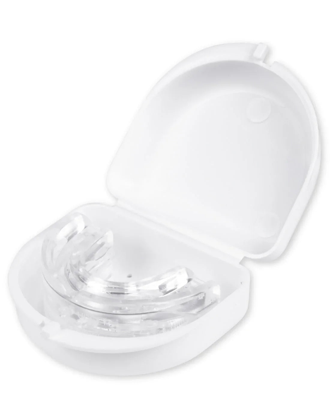 Anti-snoring mouth guard for better sleep - With adjustable fit - in use