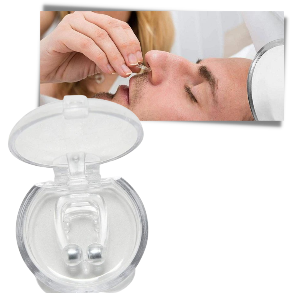 Anti-Snoring Nasal Device - alternate angle