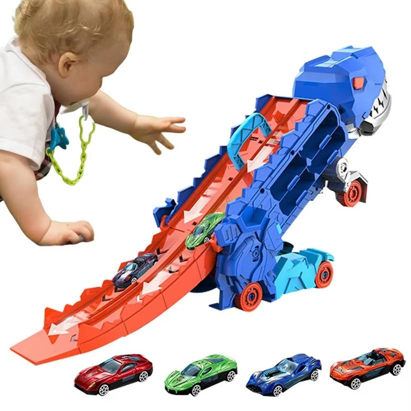 Dinosaur Toy Truck for Kids - alternate angle