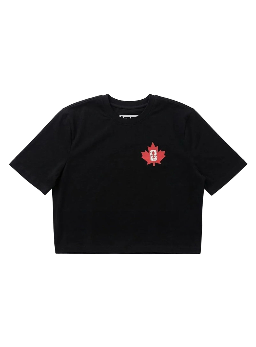 Canada Crop Tee||Canada t-shirt court - alternate angle