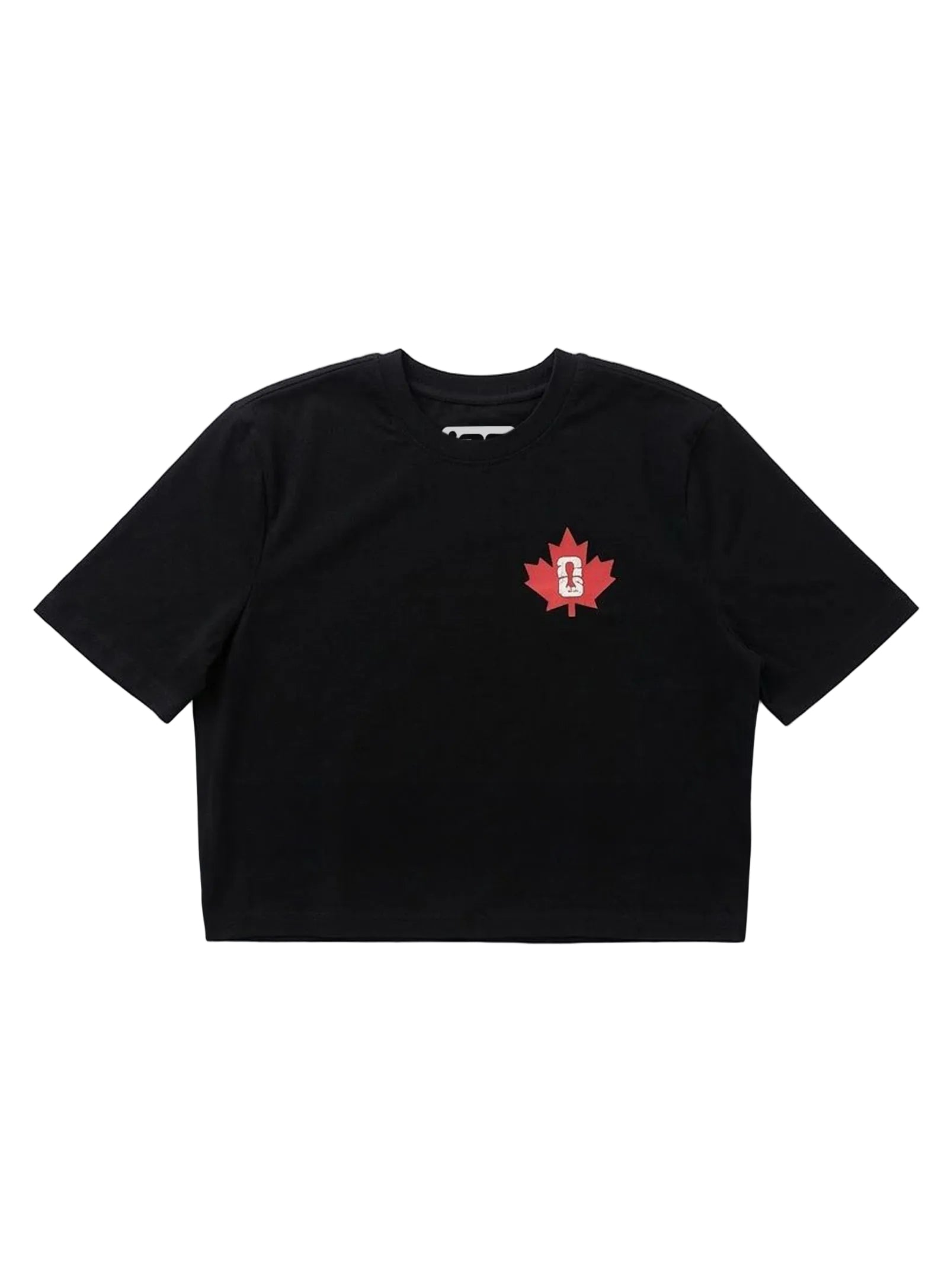 Canada Crop Tee||Canada t-shirt court - alternate angle
