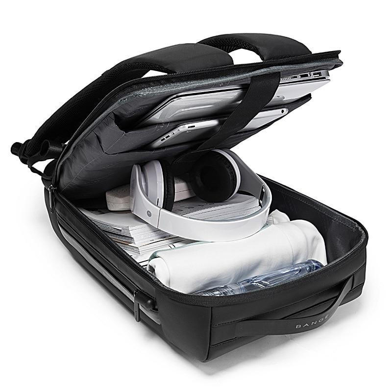 Anti-theft waterproof backpack - alternate angle