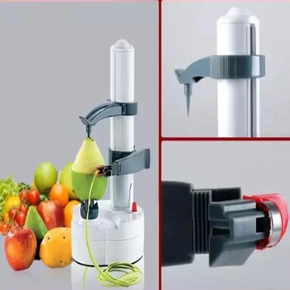 Automatic electric potato peelers - alternate angle
