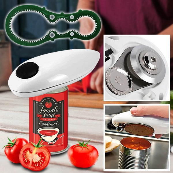 Electric Can Opener and Bottle Opener - alternate angle