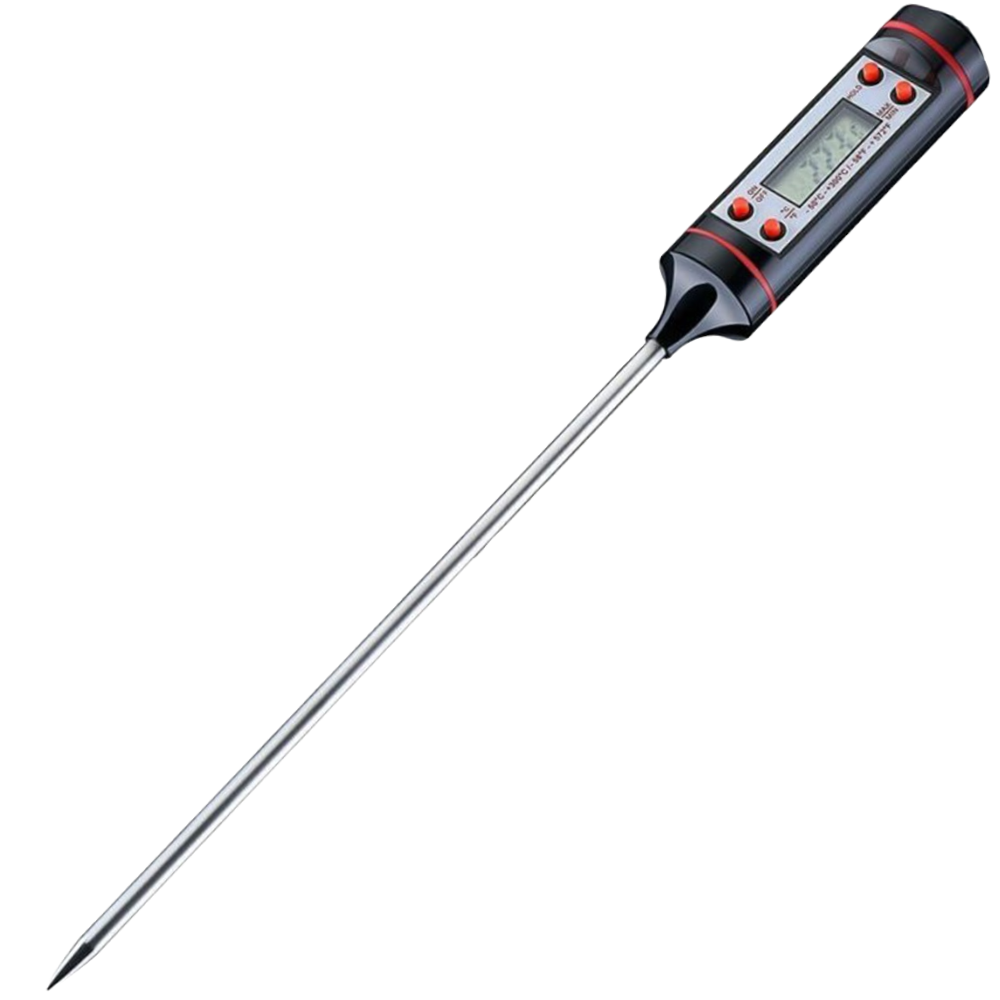 Digital food thermometer - alternate angle