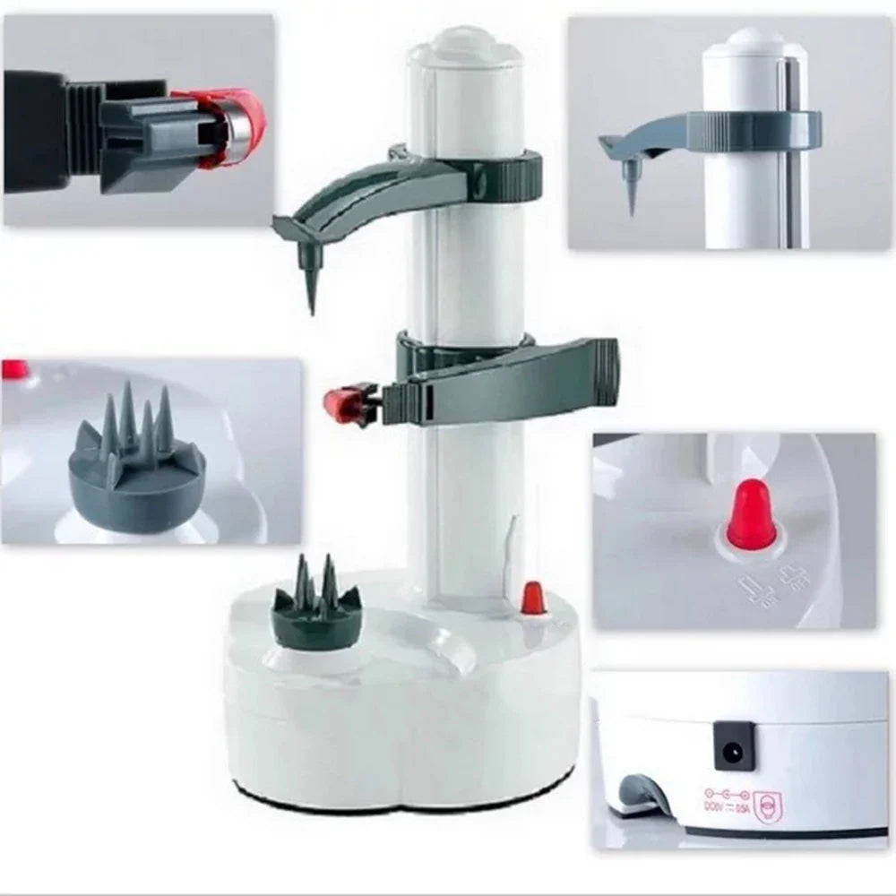 Automatic electric potato peelers - detail