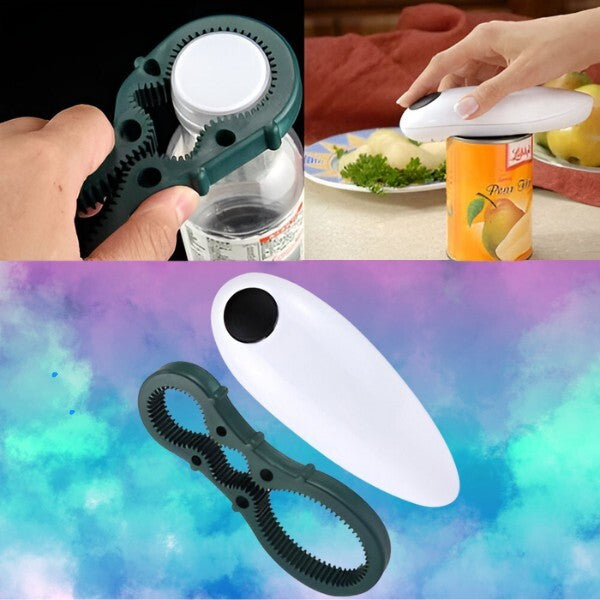 Electric Can Opener and Bottle Opener - detail